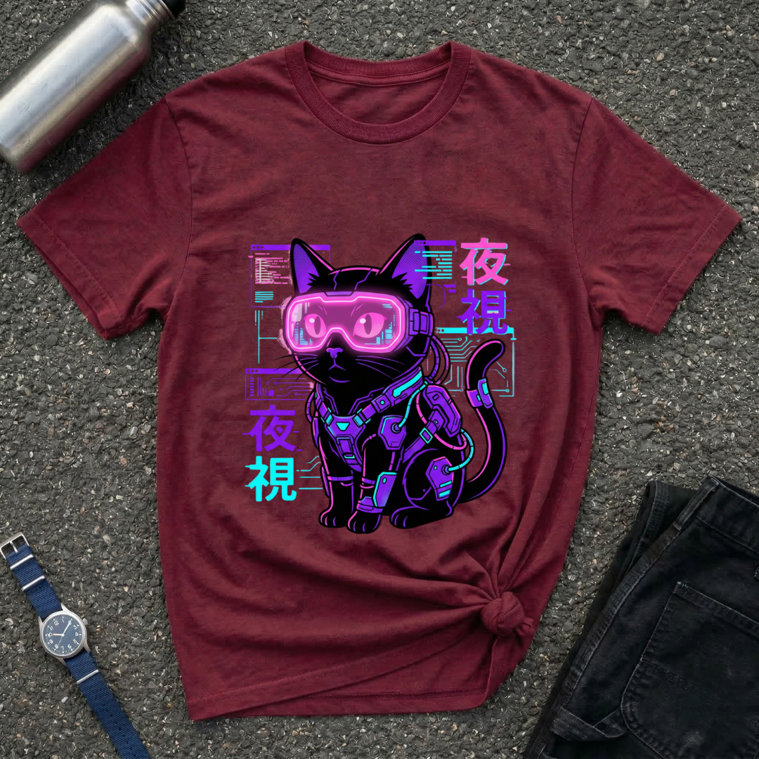 Cyber Cat T-Shirt