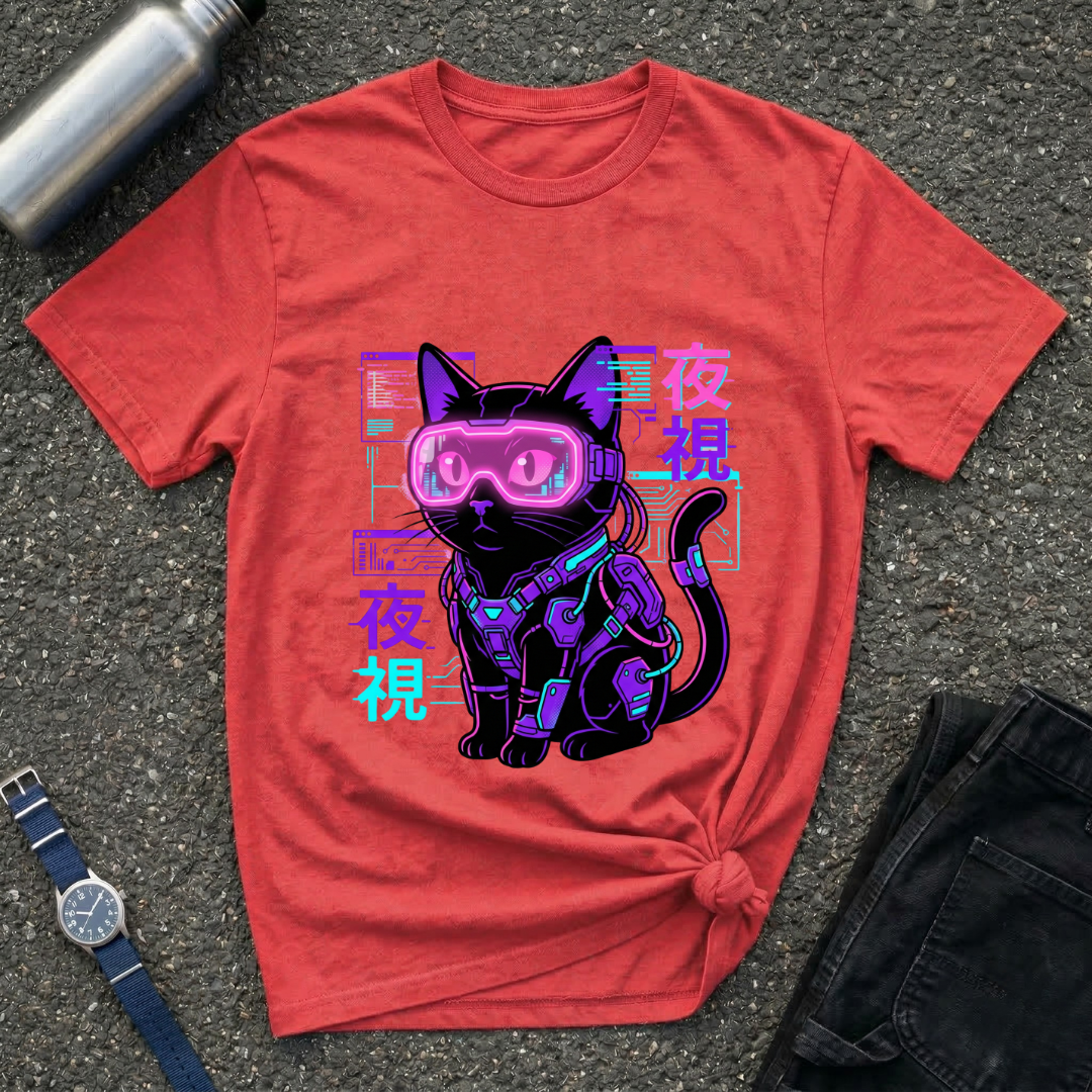 Cyber Cat T-Shirt
