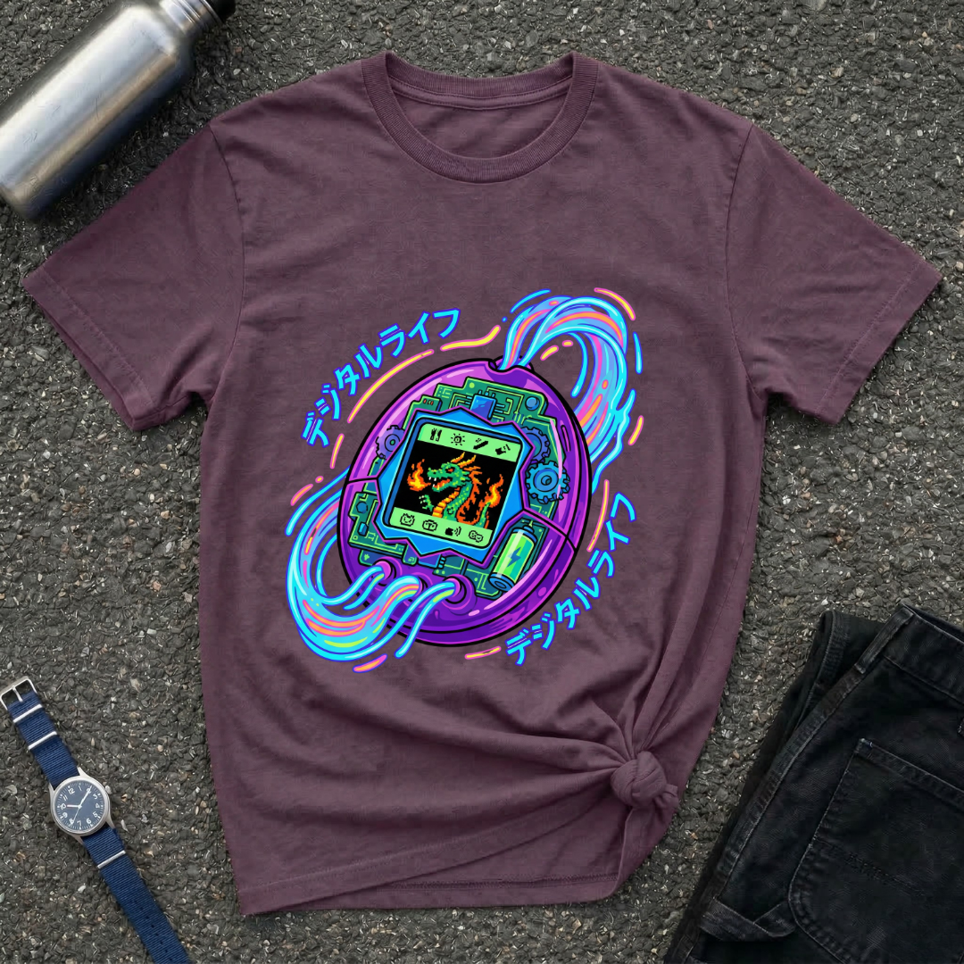 Retro Virtual Pet Tamagotchi Graphic Tee