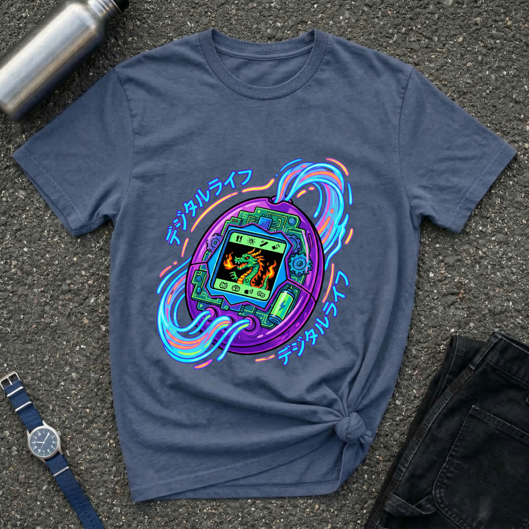 Retro Virtual Pet Tamagotchi Graphic Tee