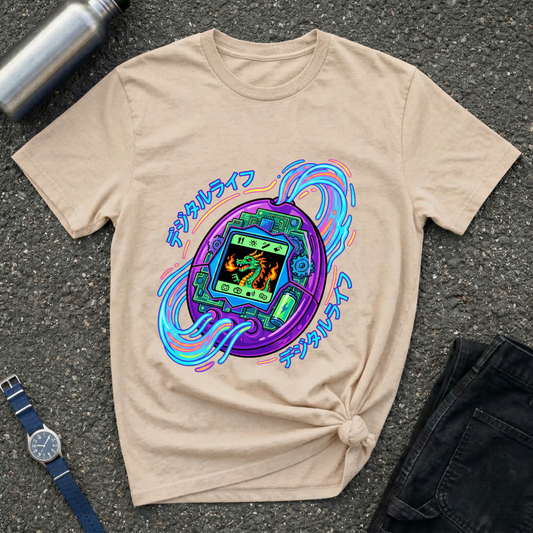 Retro Virtual Pet Tamagotchi Graphic Tee