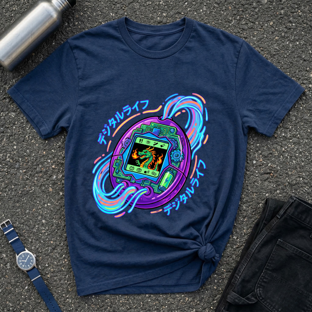 Retro Virtual Pet Tamagotchi Graphic Tee