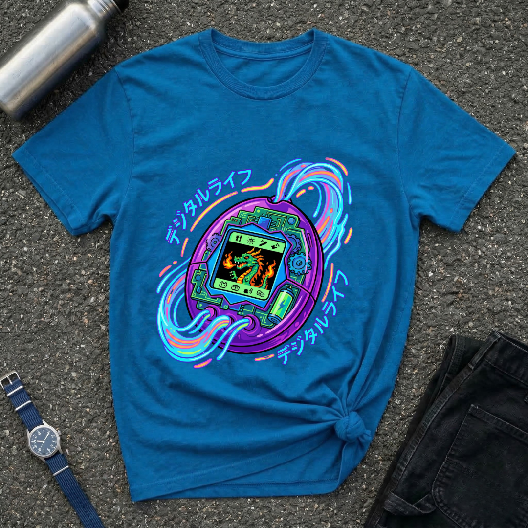 Retro Virtual Pet Tamagotchi Graphic Tee