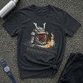 Samurai Helmet & Sake T-Shirt