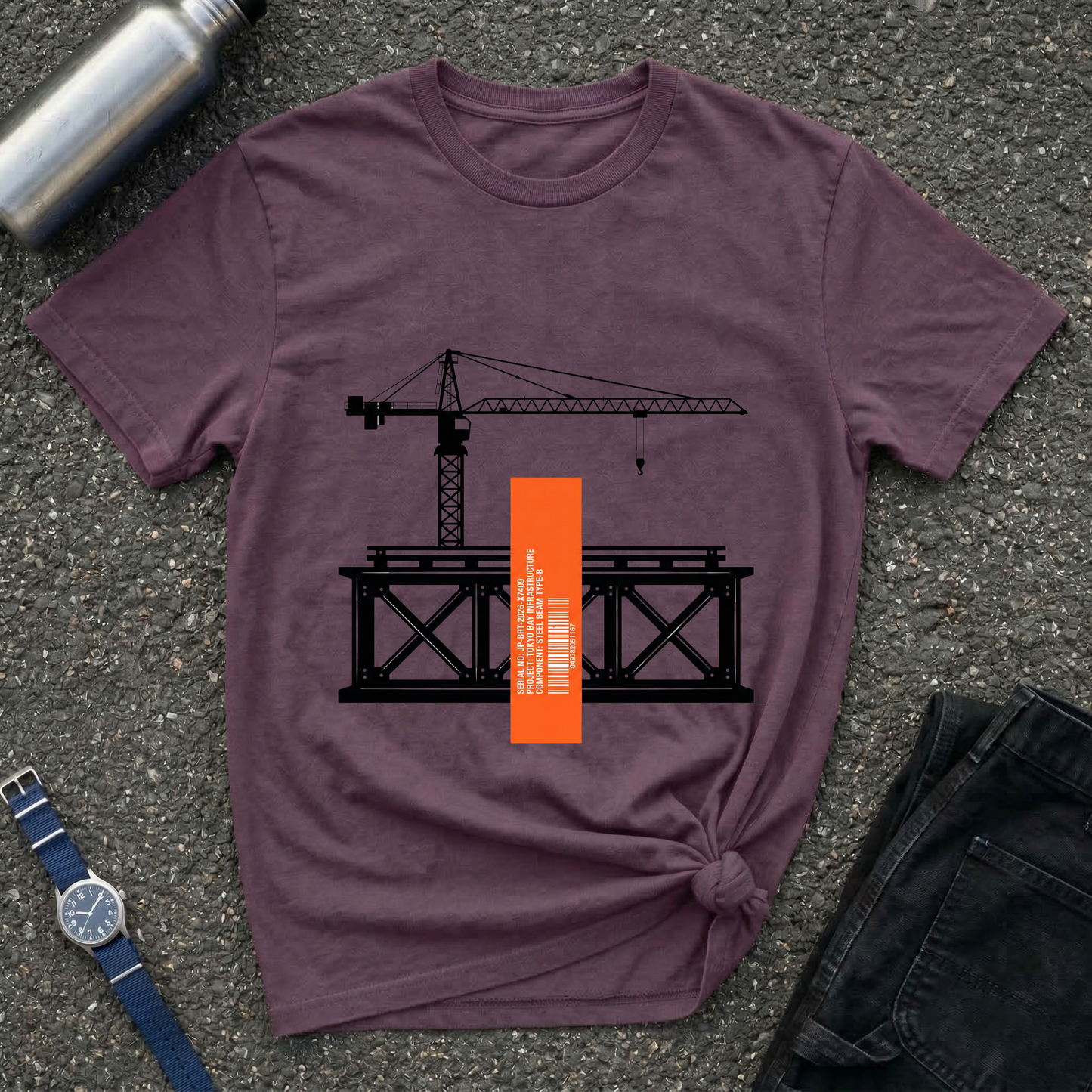 Construction Crane T-Shirt