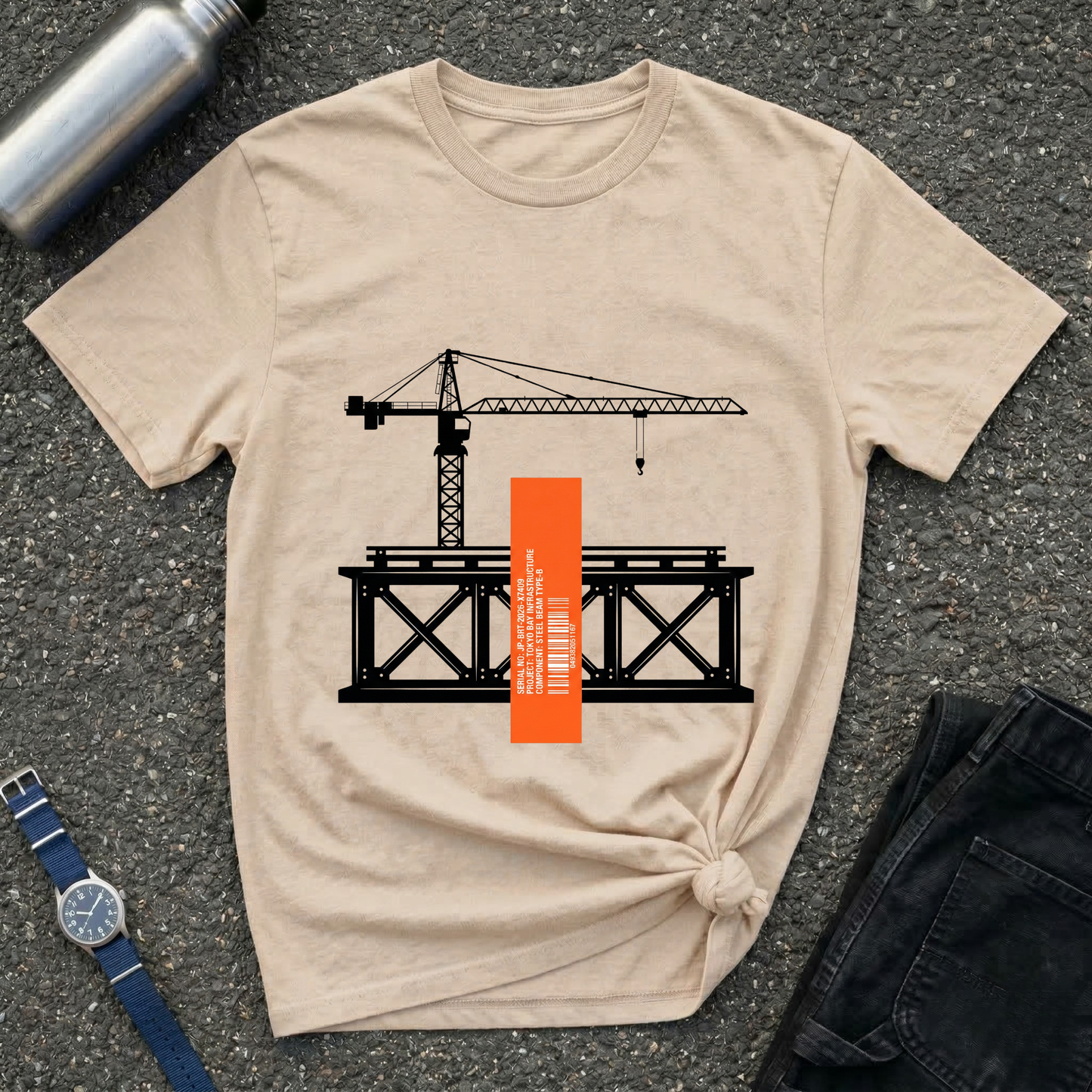 Construction Crane T-Shirt