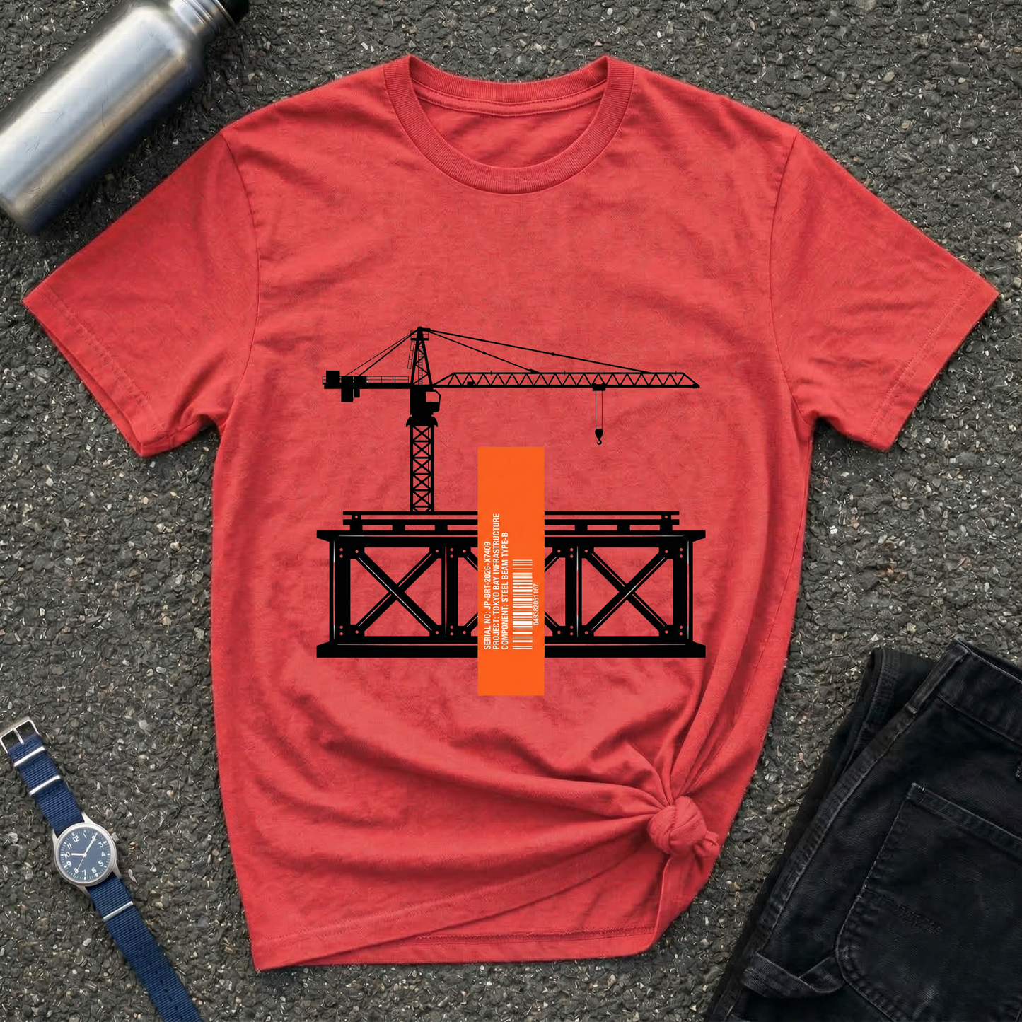 Construction Crane T-Shirt
