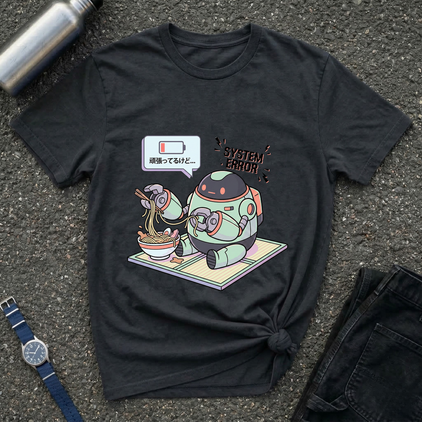Robot Ramen T‑Shirt
