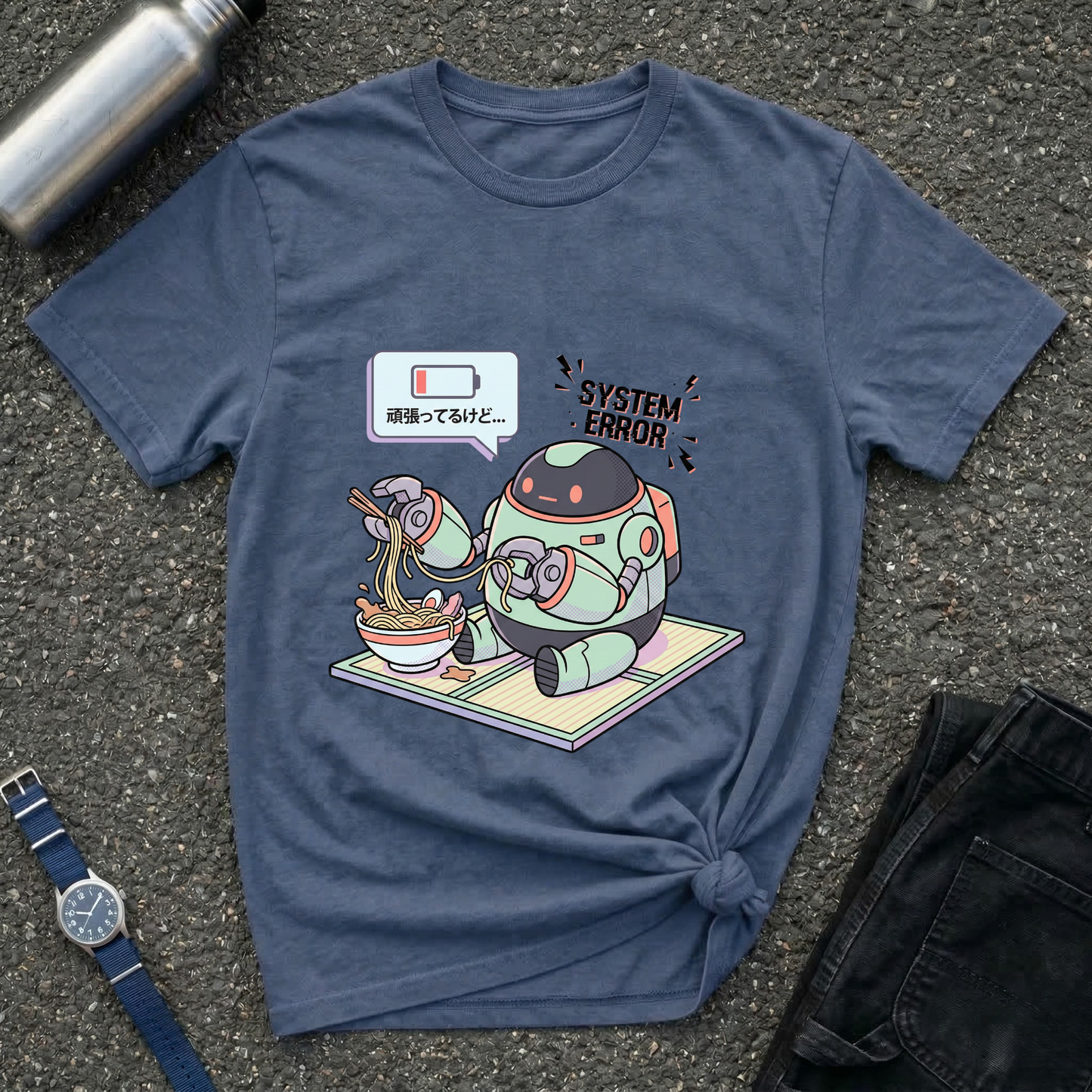 Robot Ramen T‑Shirt