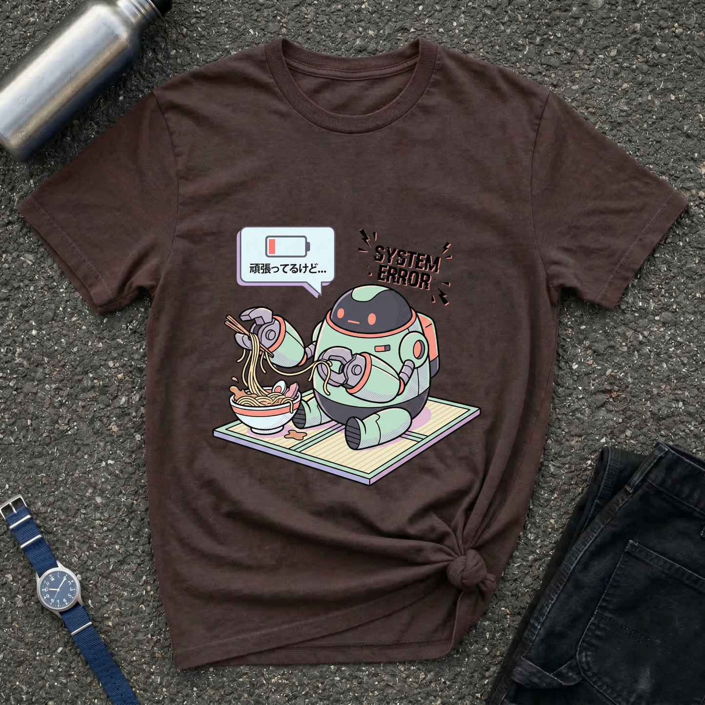 Robot Ramen T‑Shirt