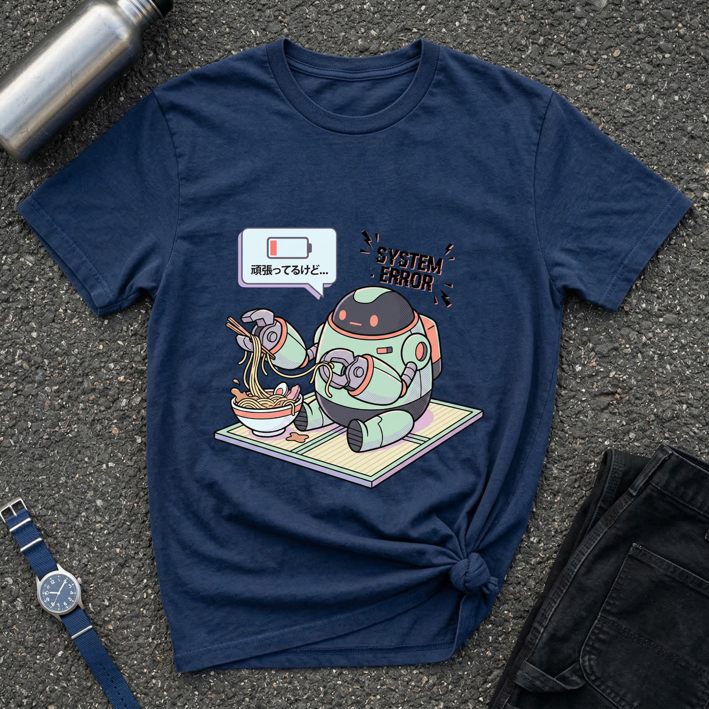 Robot Ramen T‑Shirt
