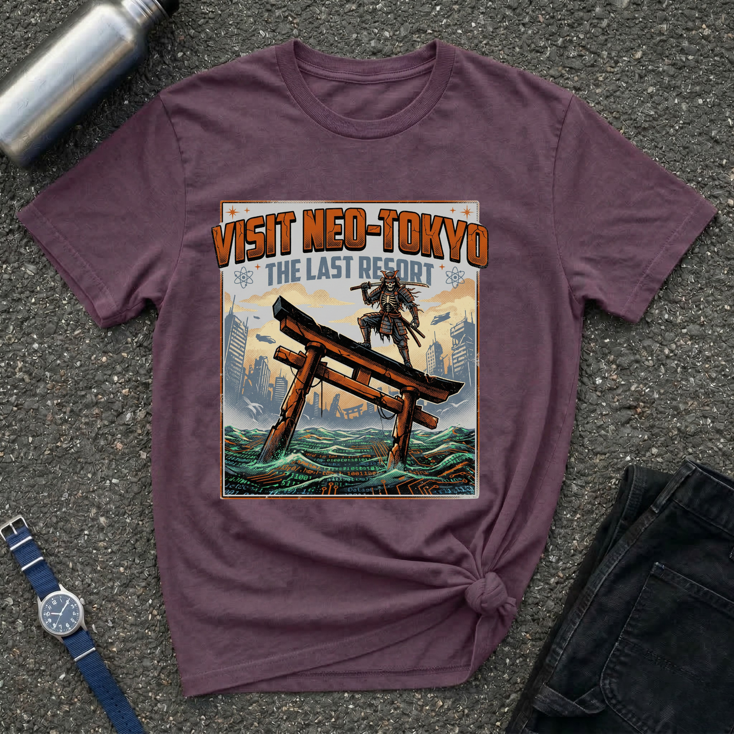 Visit Neo-Tokyo Tourist T-Shirt