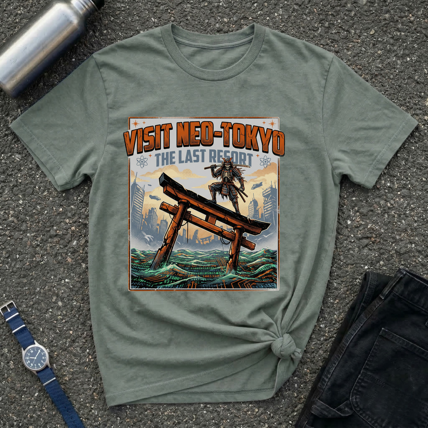 Visit Neo-Tokyo Tourist T-Shirt