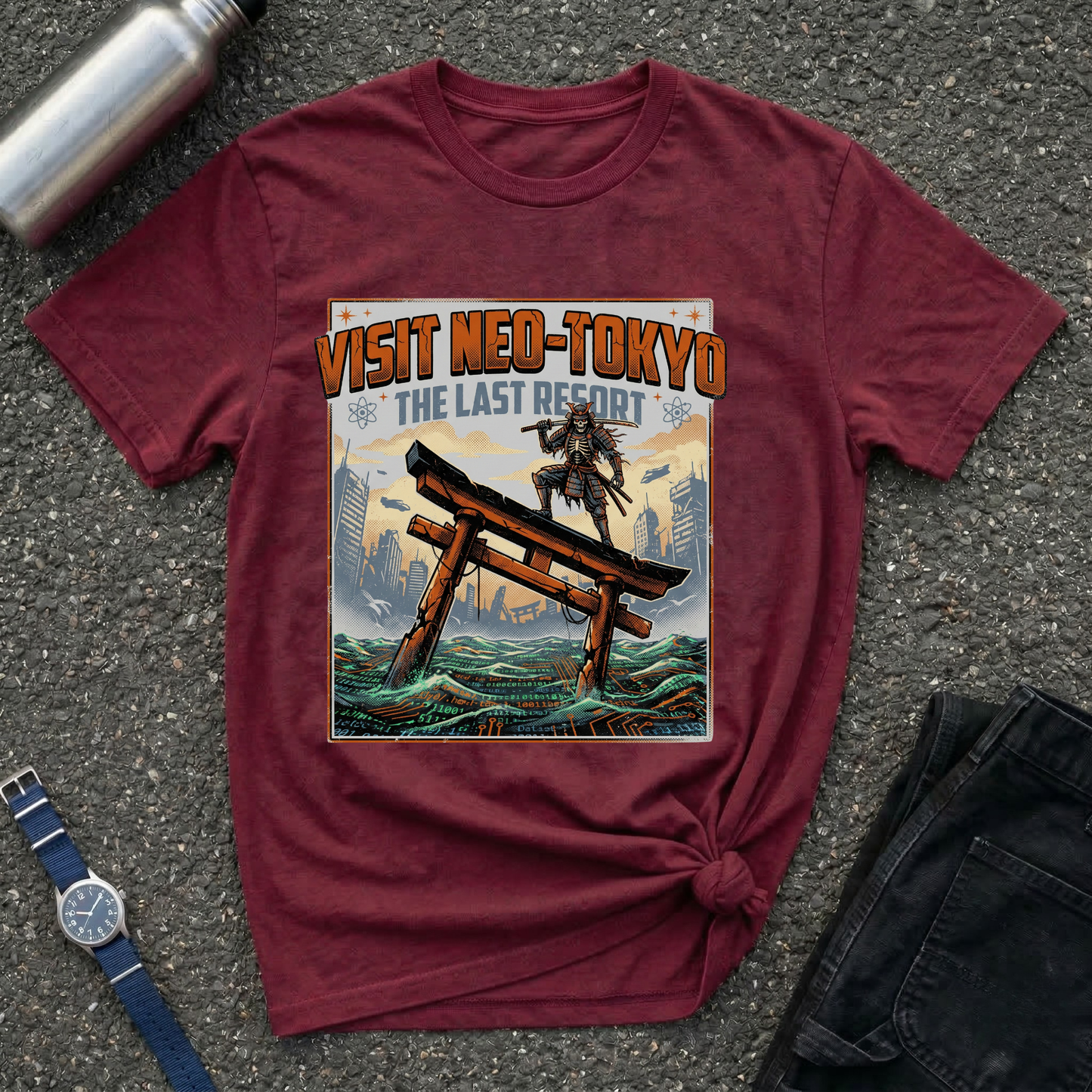 Visit Neo-Tokyo Tourist T-Shirt