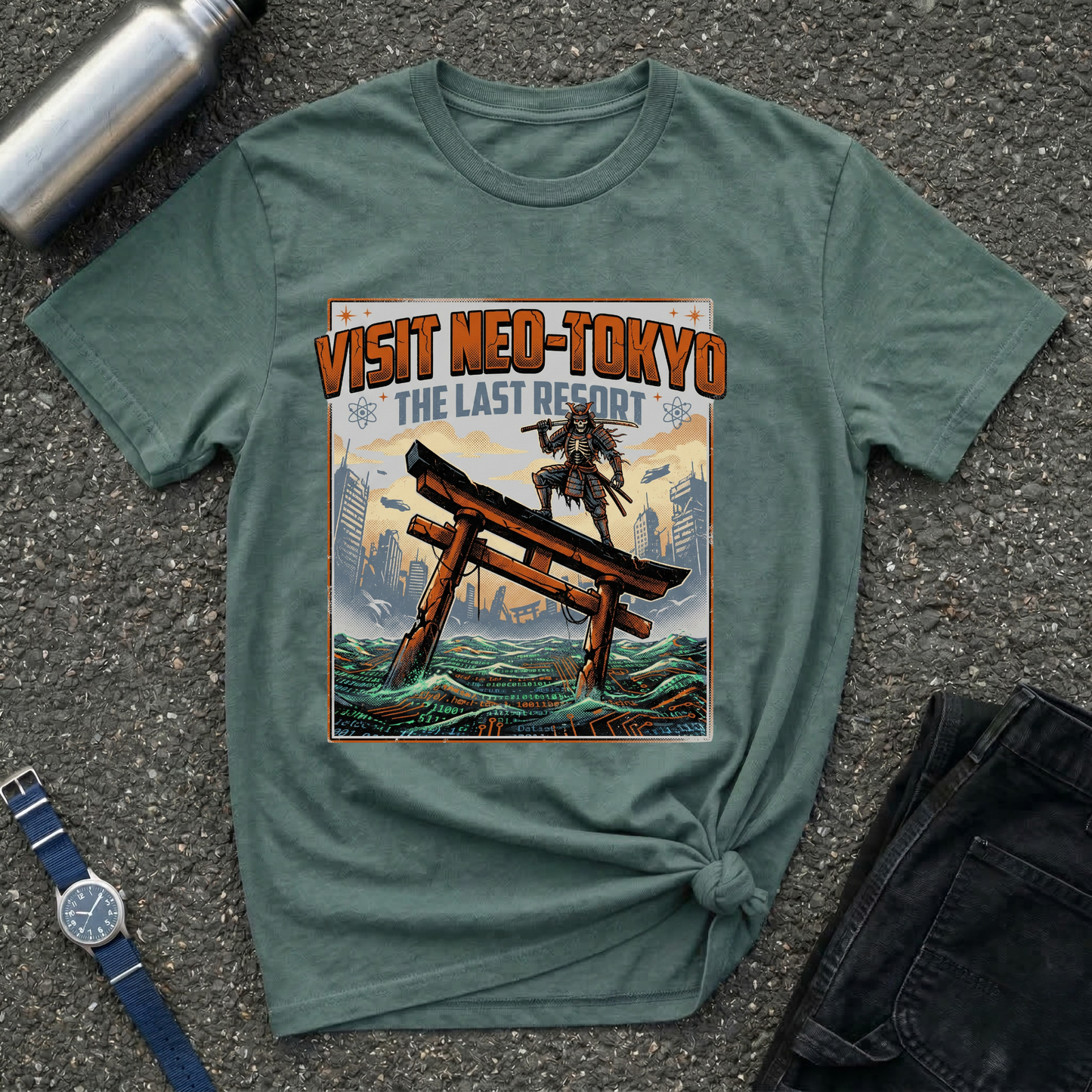 Visit Neo-Tokyo Tourist T-Shirt