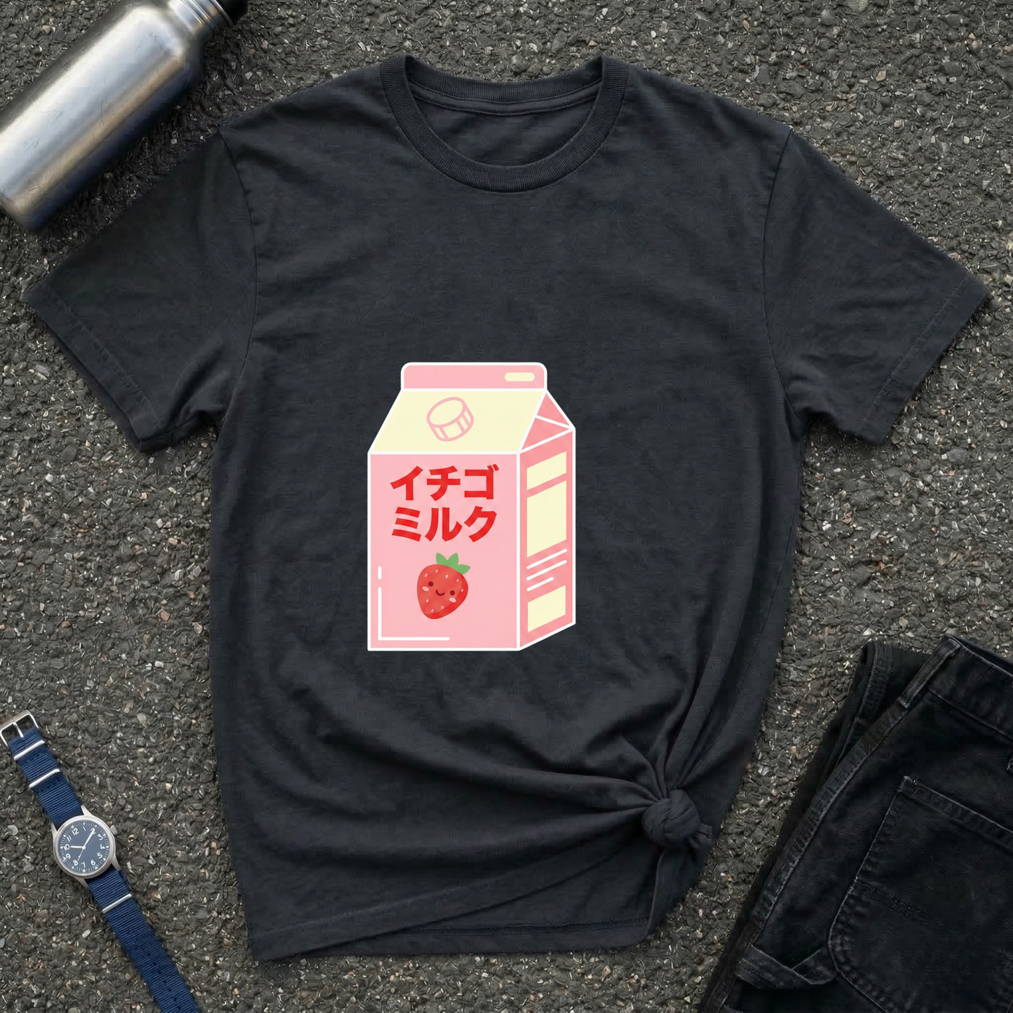 Strawberry Milk Carton Tee