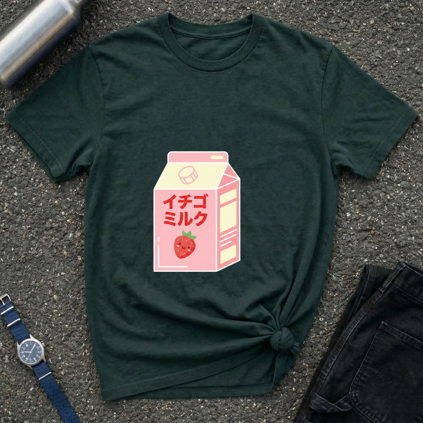 Strawberry Milk Carton Tee