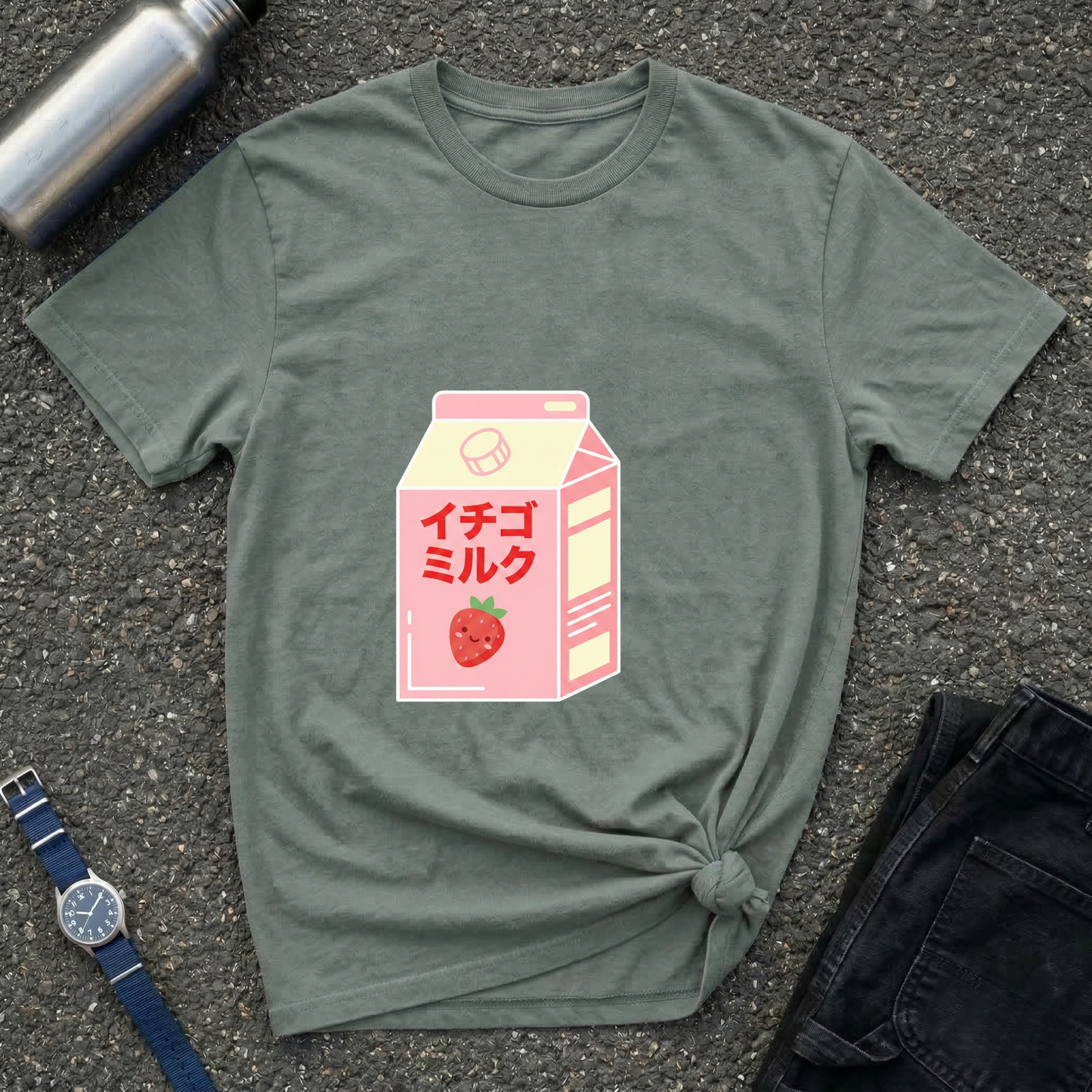 Strawberry Milk Carton Tee