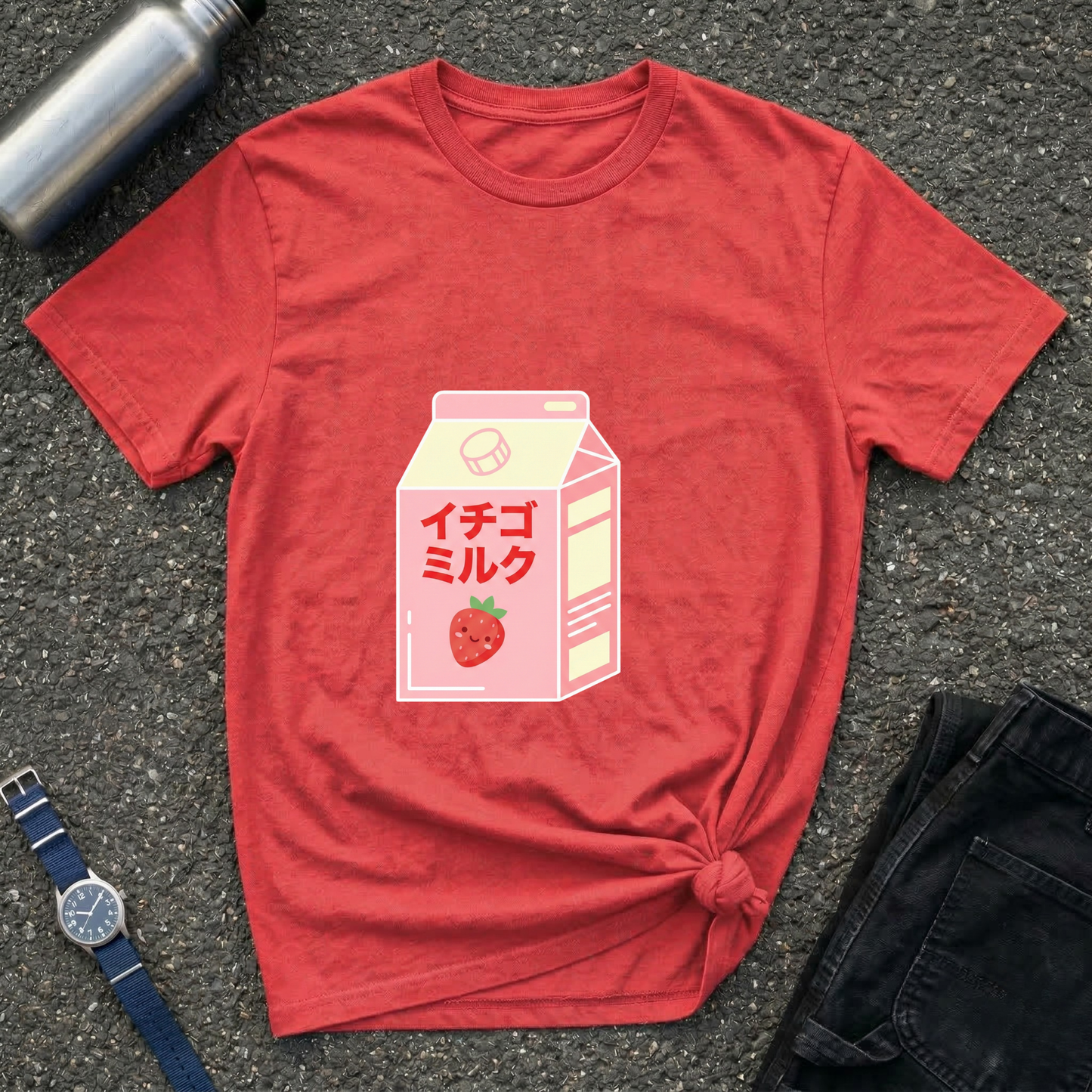 Strawberry Milk Carton Tee