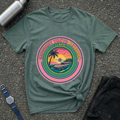 Sunset Surf Vintage T-Shirt