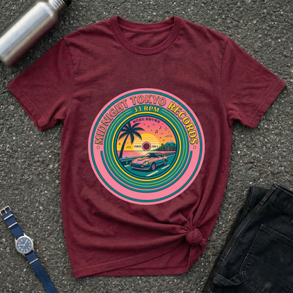 Sunset Surf Vintage T-Shirt