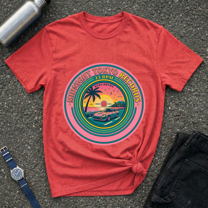 Sunset Surf Vintage T-Shirt