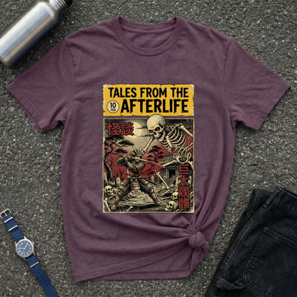 "Tales From the Afterlife" Vintage Horror Comic Skeleton T-Shirt