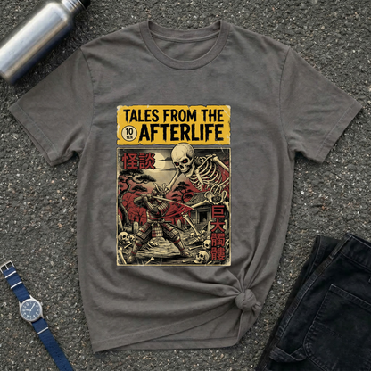 "Tales From the Afterlife" Vintage Horror Comic Skeleton T-Shirt
