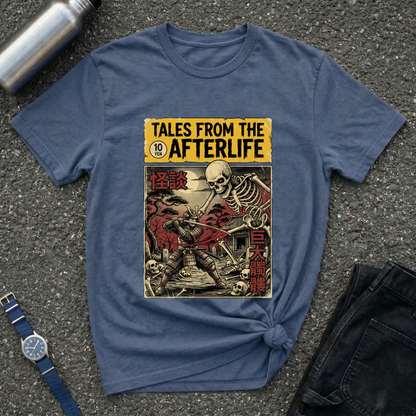 "Tales From the Afterlife" Vintage Horror Comic Skeleton T-Shirt