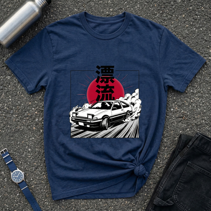 Japanese AE86 Drift Car Graphic T-Shirt