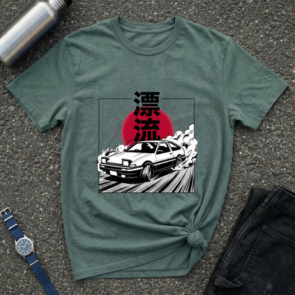 Japanese AE86 Drift Car Graphic T-Shirt