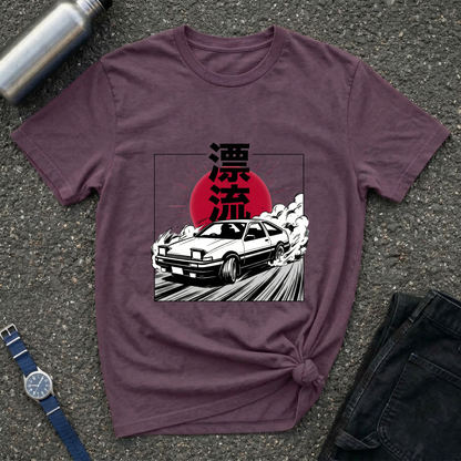 Japanese AE86 Drift Car Graphic T-Shirt