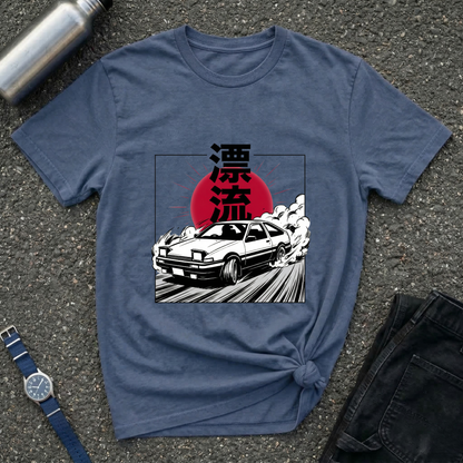 Japanese AE86 Drift Car Graphic T-Shirt