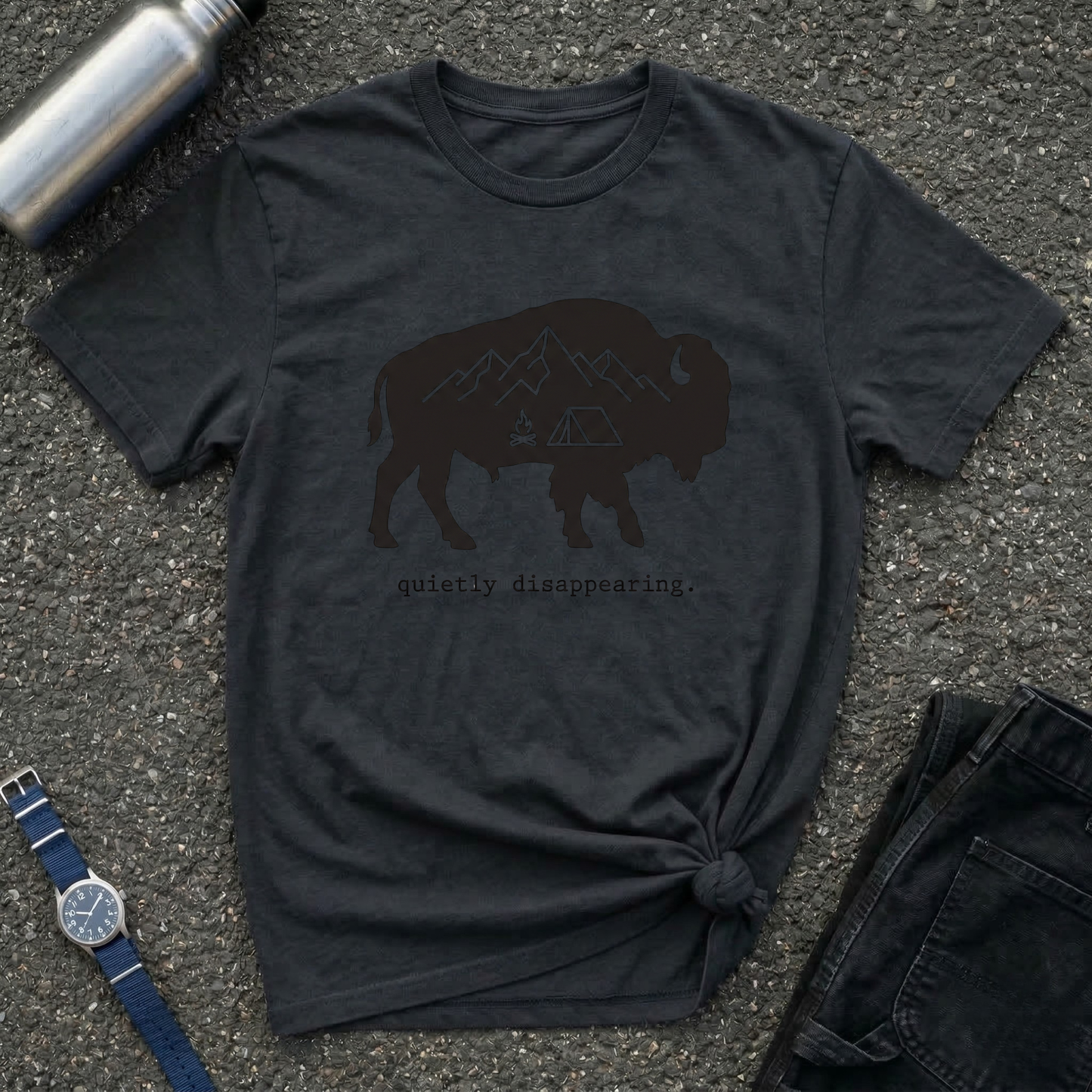 Buffalo Camping T-Shirt