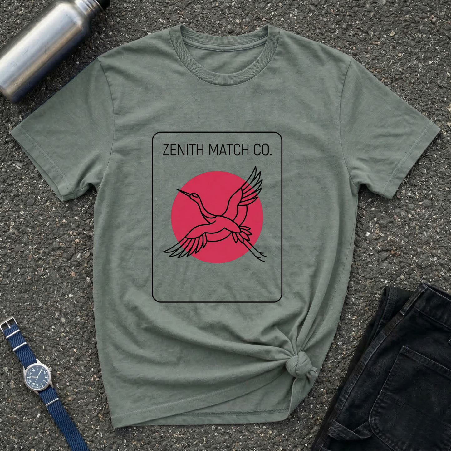 Zenith Match Co. Crane Tee
