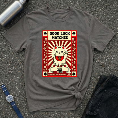 Vintage Lucky Cat Graphic Tee