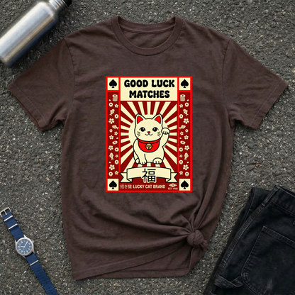 Vintage Lucky Cat Graphic Tee