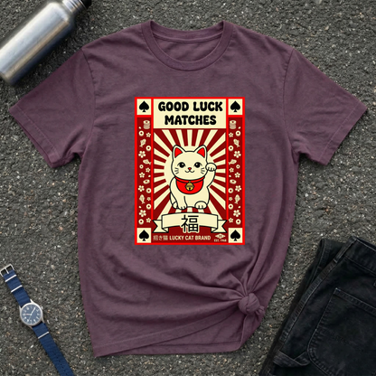 Vintage Lucky Cat Graphic Tee