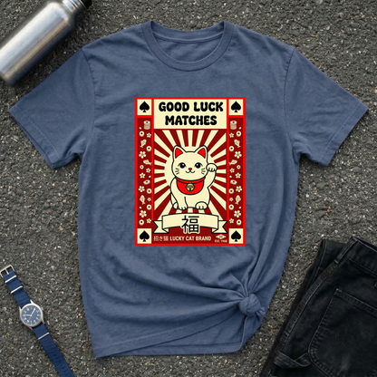 Vintage Lucky Cat Graphic Tee