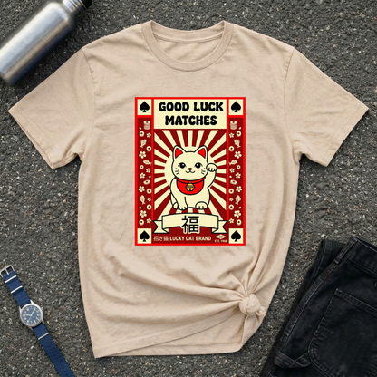 Vintage Lucky Cat Graphic Tee