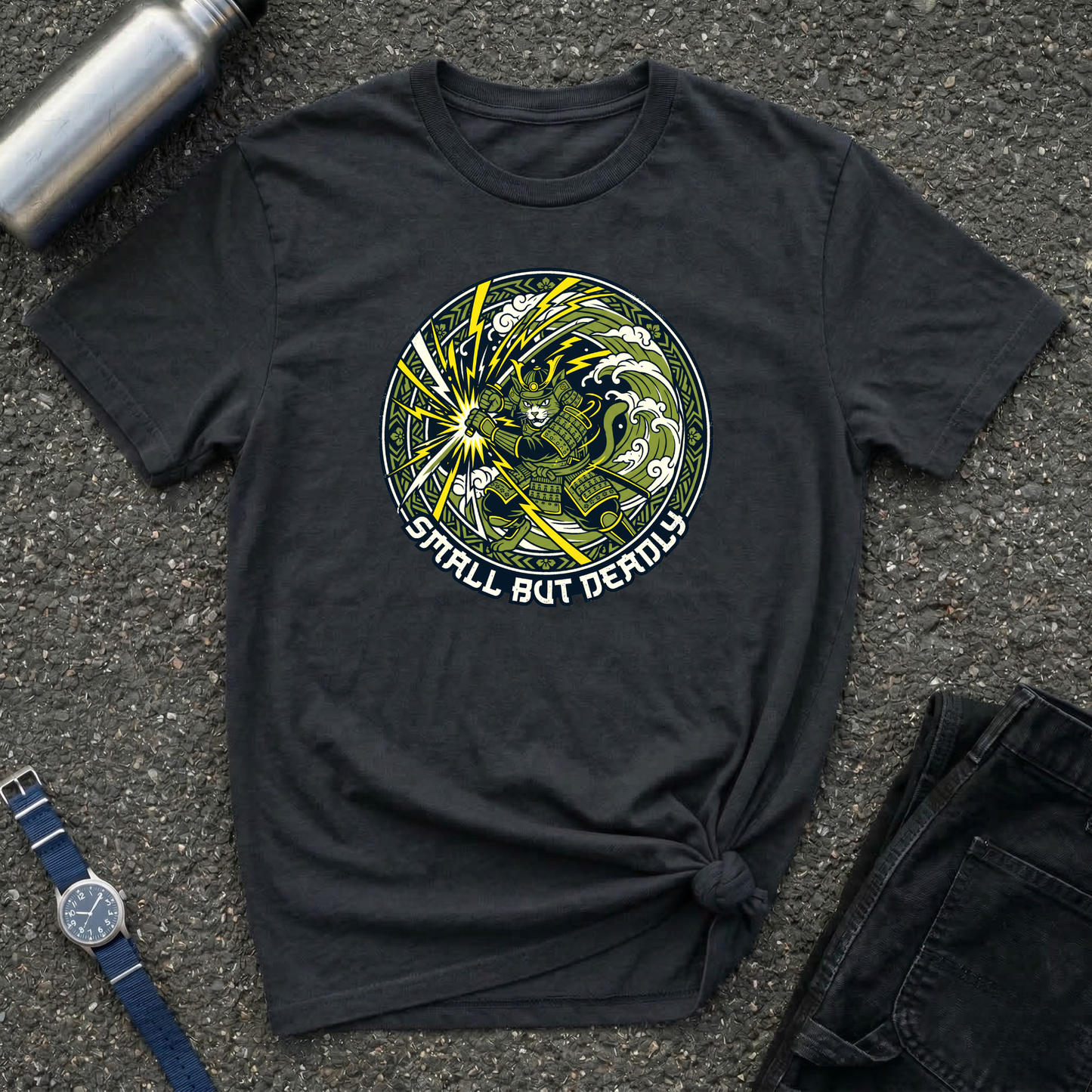 “Small But Deadly” Cat T-Shirt