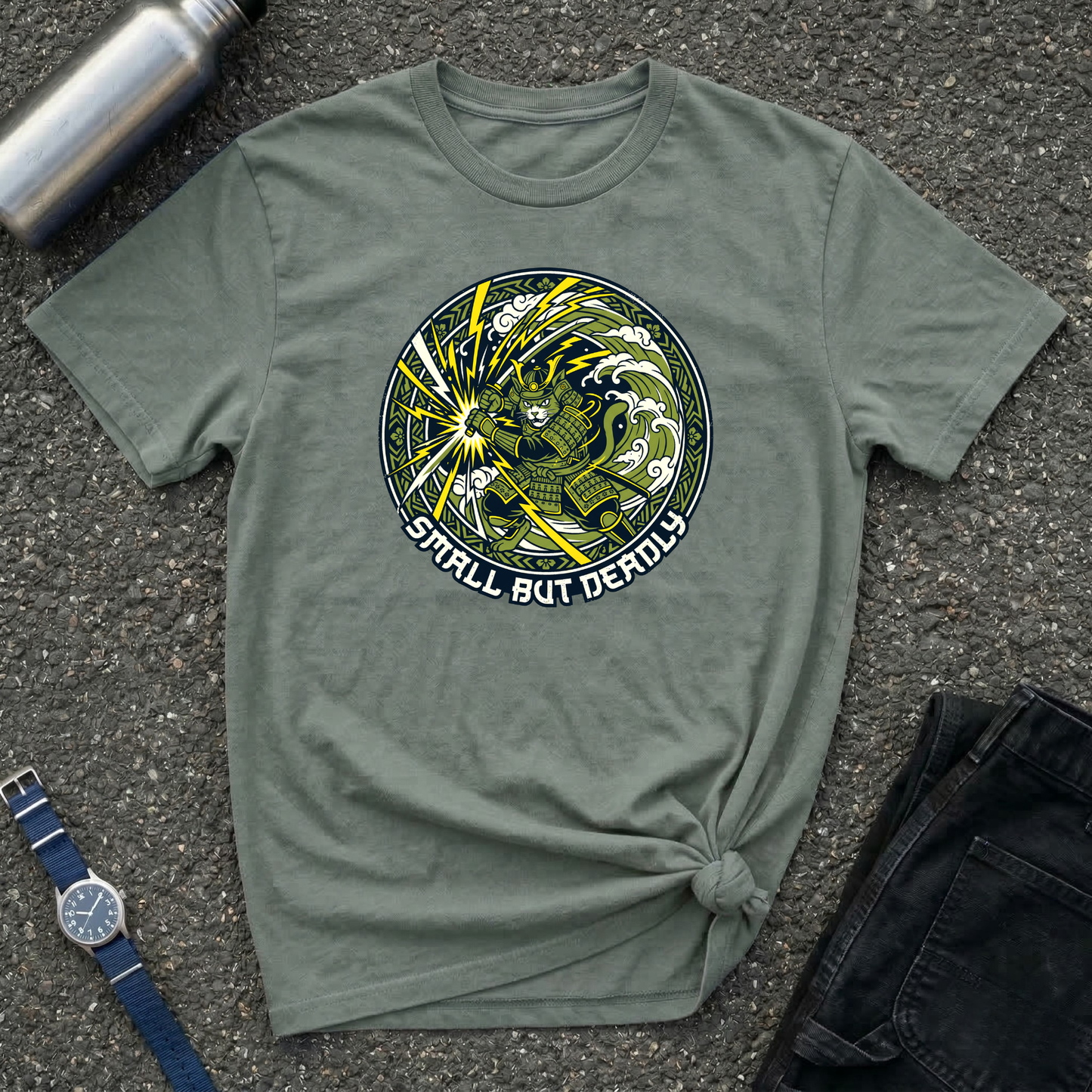 “Small But Deadly” Cat T-Shirt