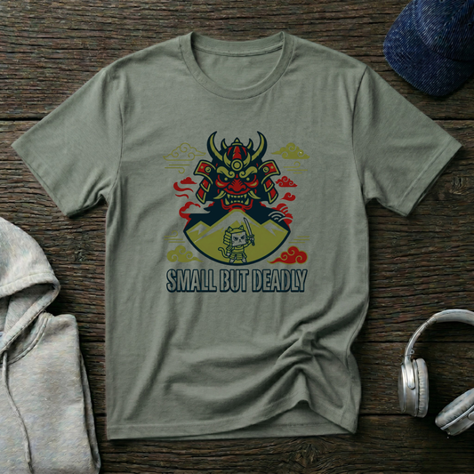 Samurai Mask “Small But Deadly” T-Shirt