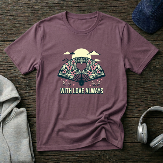 Floral Hand Fan Graphic Tee