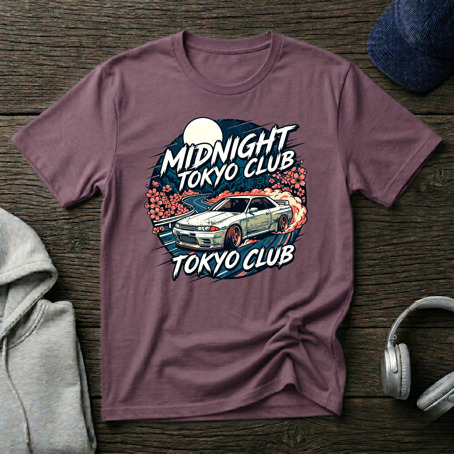 Midnight Tokyo Club Graphic T-Shirt