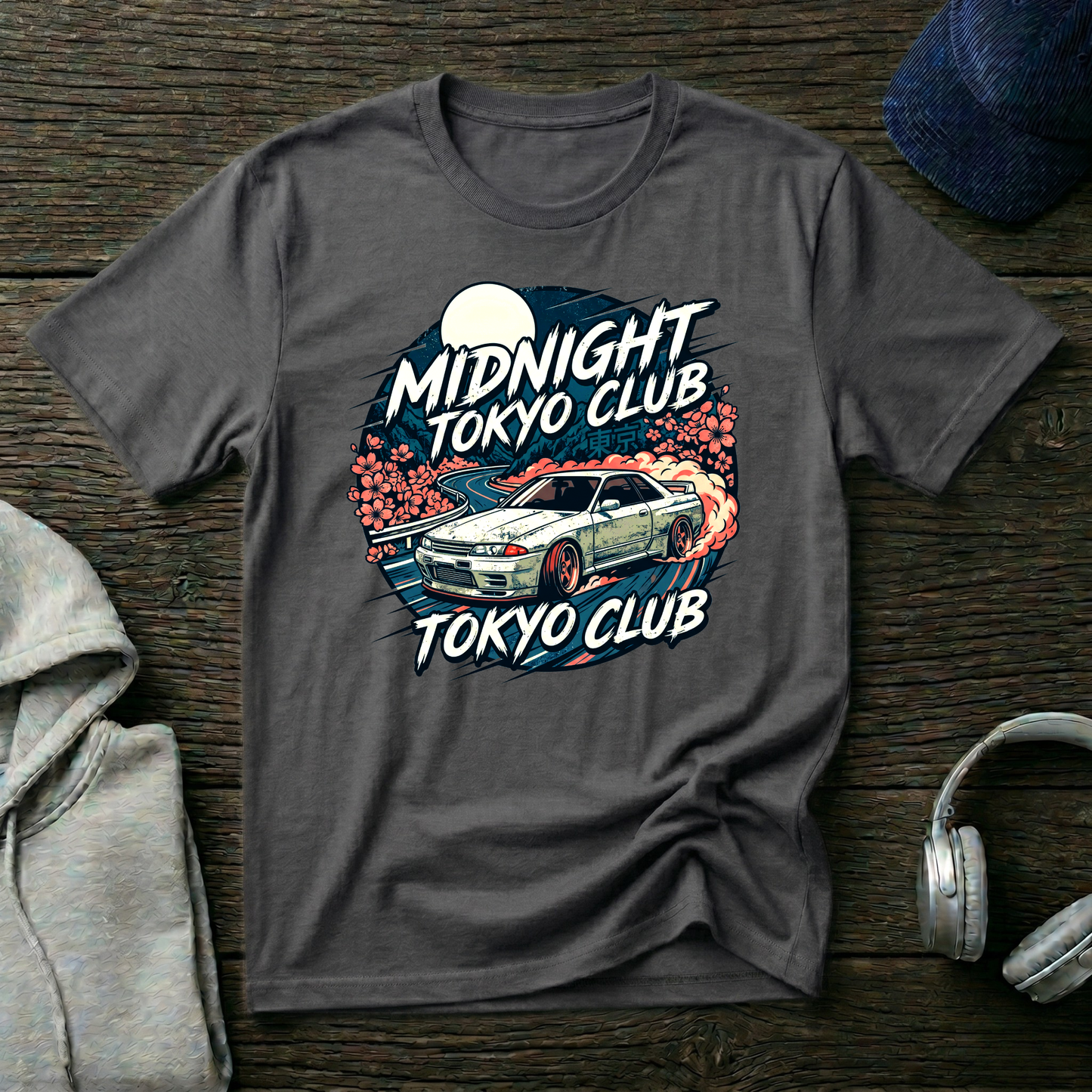 Midnight Tokyo Club Graphic T-Shirt
