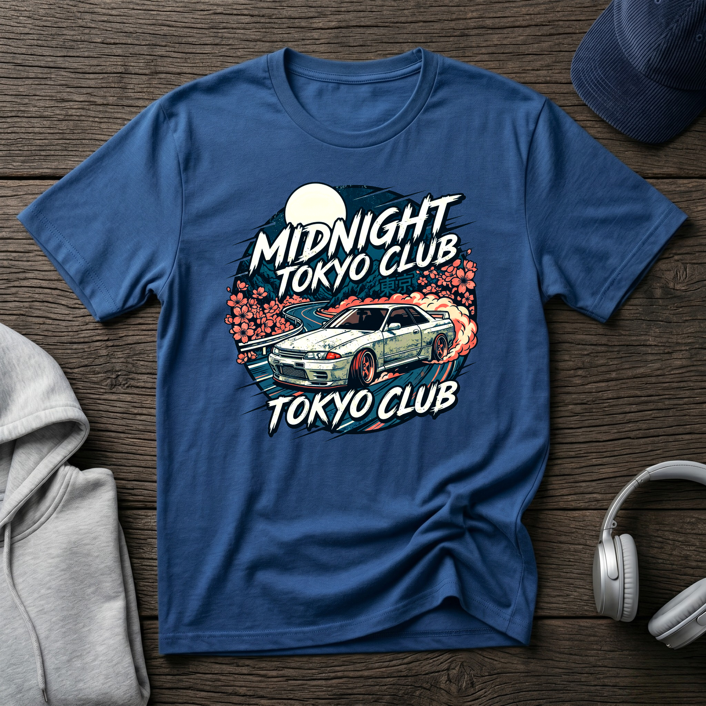 Midnight Tokyo Club Graphic T-Shirt