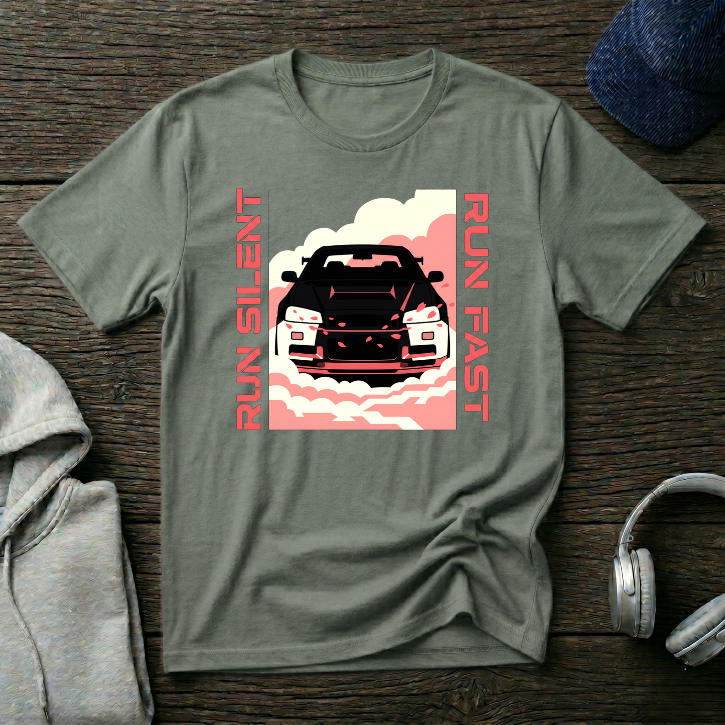 Run Silent Run Fast Car T-Shirt