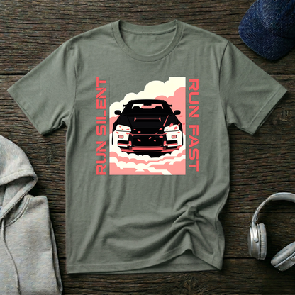 Run Silent Run Fast Car T-Shirt