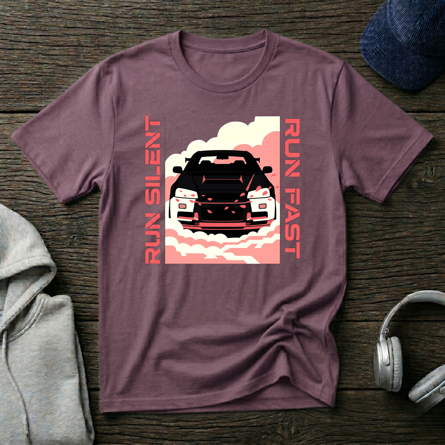 Run Silent Run Fast Car T-Shirt